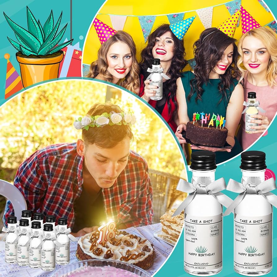 Amazon.com: Jingmore 30 Pack 1.7oz Mini Liquor Bottles 50ml